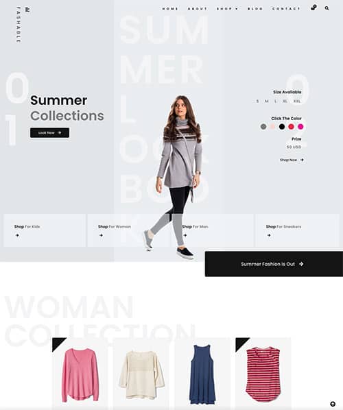 e-commerce web design